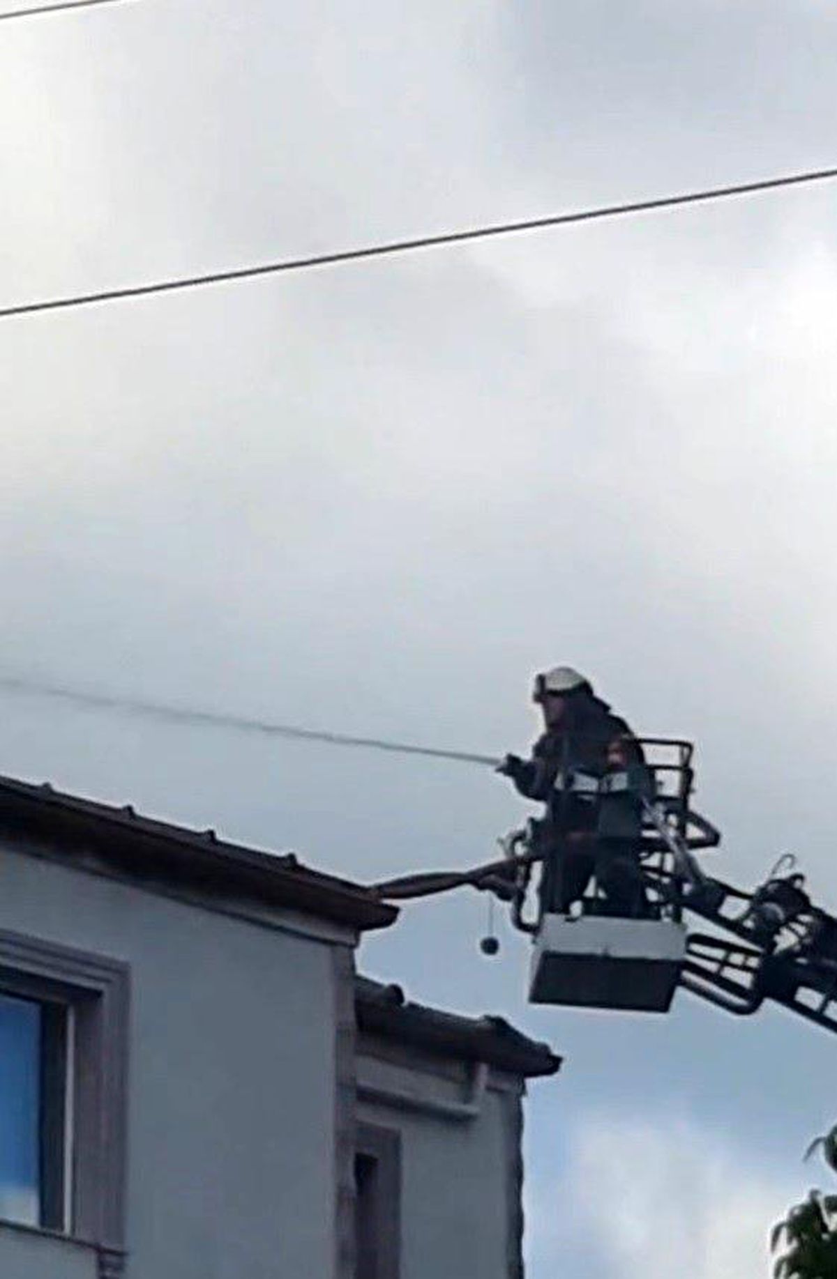 Sakarya\'da Çatı Katında Yangın Çıktı