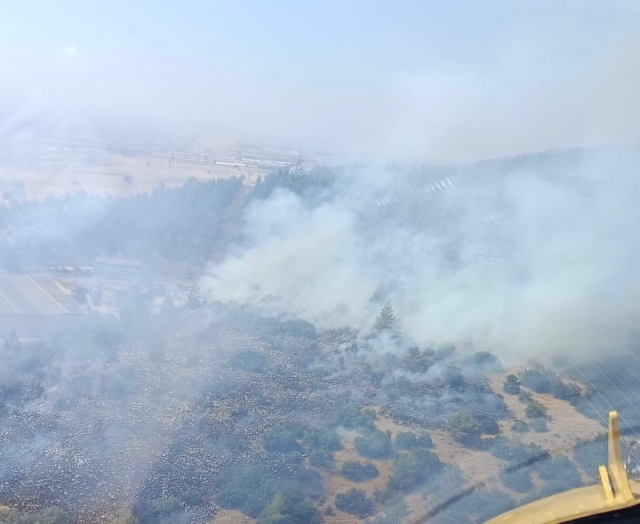 Kahramanmaraş'ta orman yangını kontrol altına alındı