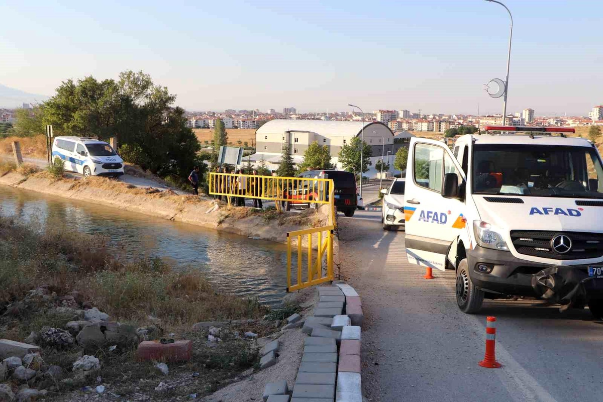 Karaman\'da Sulama Kanalında 2 Çocuk Kurtarıldı
