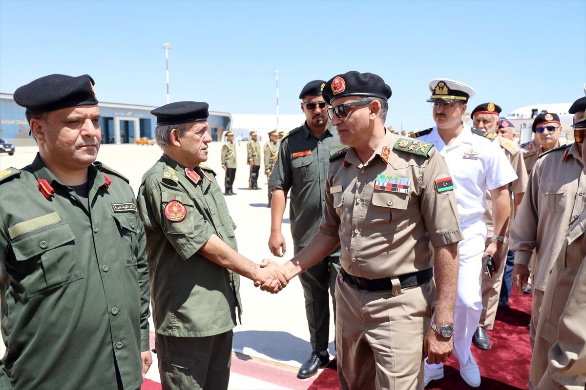Libya\'nın Askeri Birliği Görüşüldü