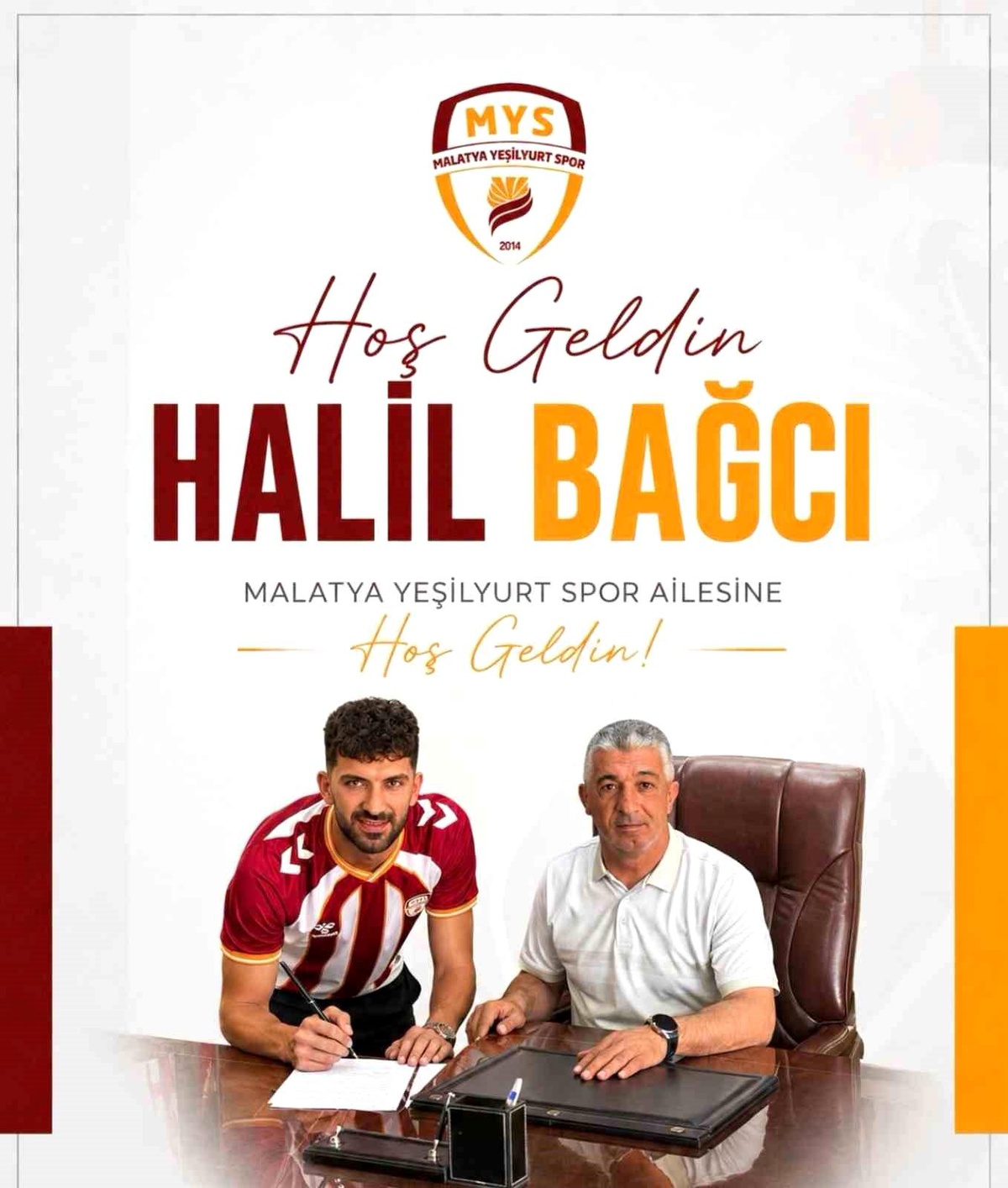Malatya Yeşilyurt Spor\'un kalesi Halil Bağcı\'ya emanet
