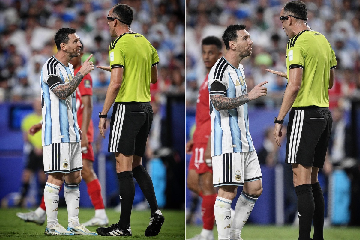 Messi, Portekizli hakeme ayar verdi: Benimle saygılı konuş