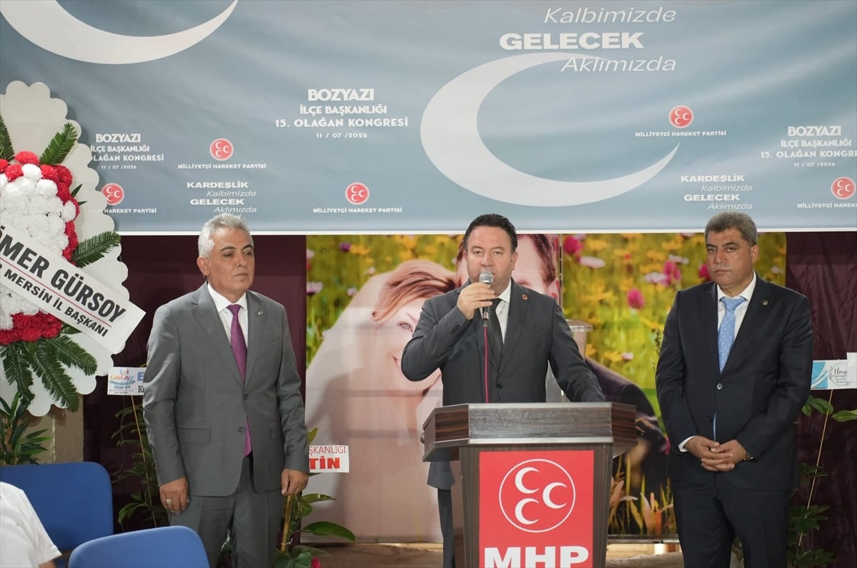 Soner Kara Yeniden MHP Bozyazı İlçe Başkanı