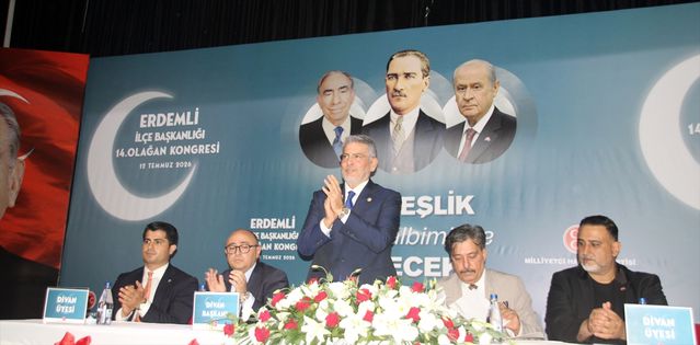 Erol Erdoğan MHP Erdemli İlçe Başkanı Seçildi