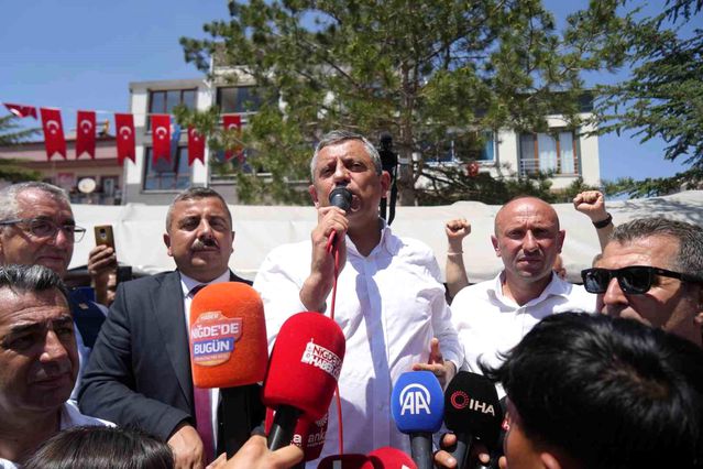 Özgür Özel: “Yolumuza devam edeceğiz”