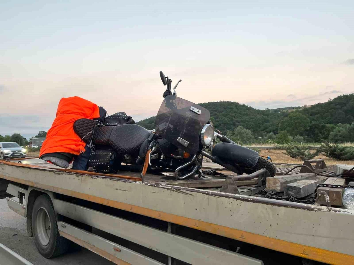 Samsun\'da Motosiklet Kazası: İki Yaralı