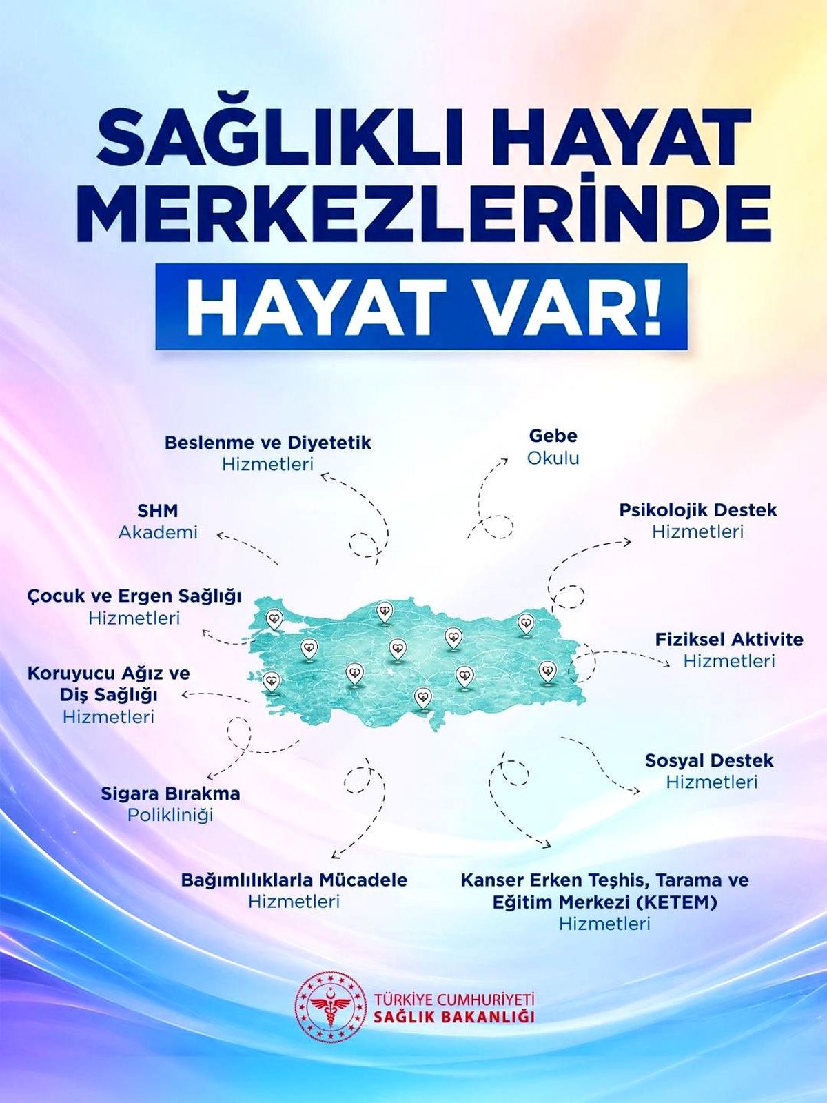 Sağlıklı Hayat Merkezleri\'ne Davet