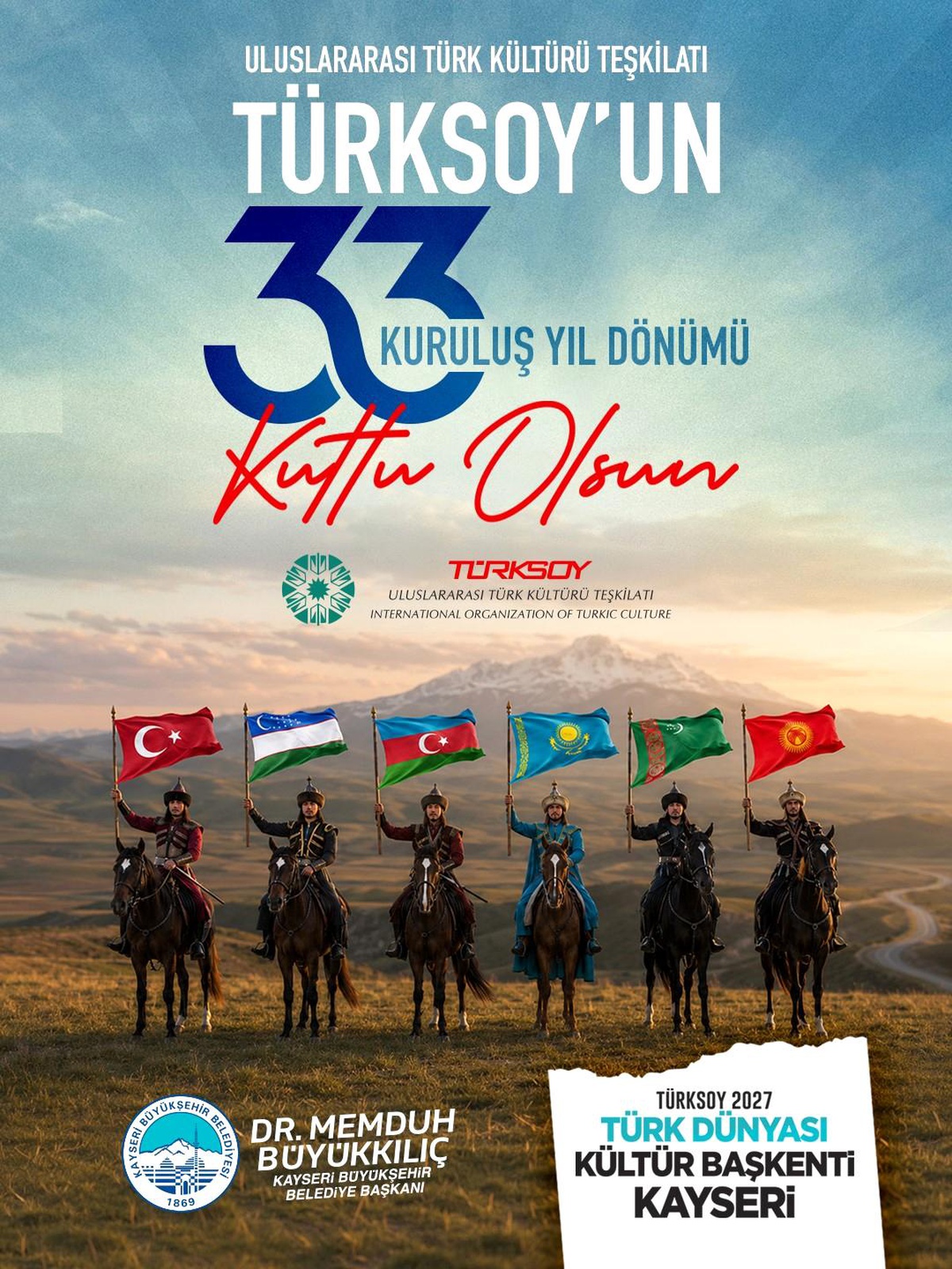 Başkan Büyükkılıç: "TÜRKSOY, Türk dünyasının ortak hafızası ve kardeşlik köprüsüdür"