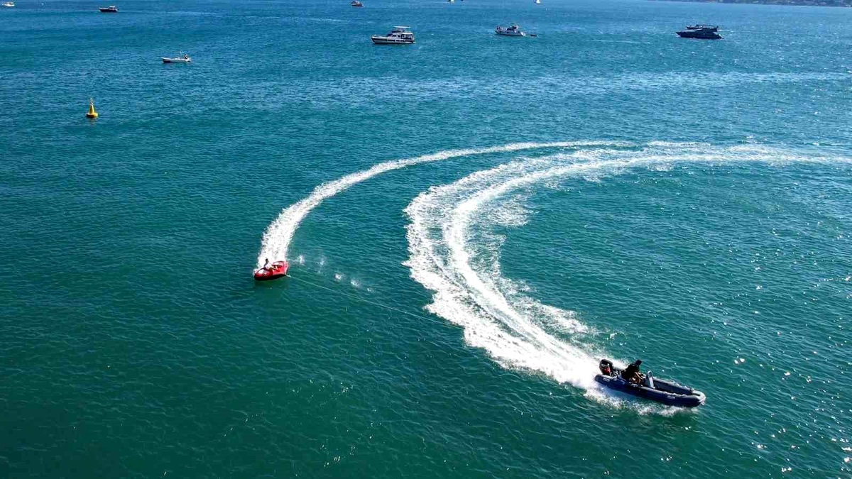 Beykoz\'da Su Sporları Festivali Boğaz\'da coşku dolu anlara sahne oldu