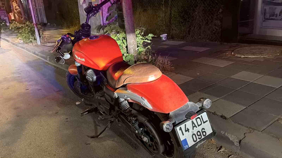 Bolu\'da Motosiklet Kazası: Sürücü Yaralandı