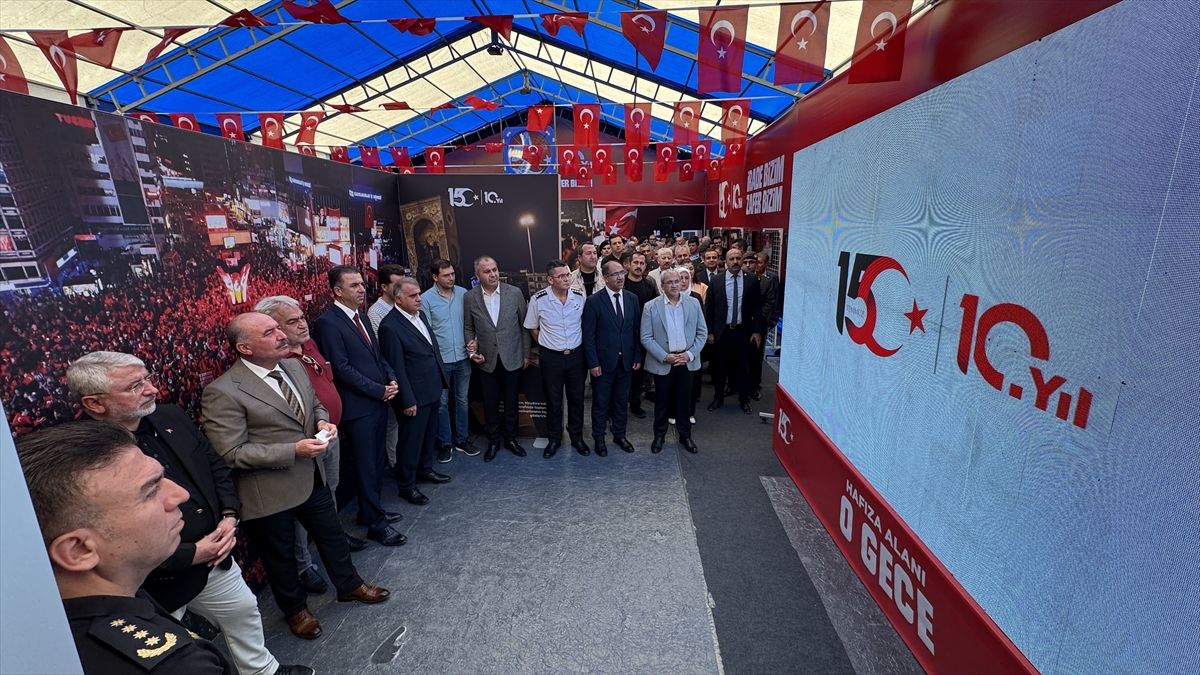 Çorum\'da 15 Temmuz Anma Çadırı Açıldı