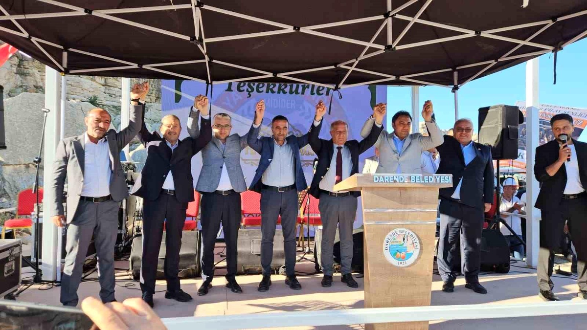 Darende\'de 14. Geleneksel Pilav Şenliği binlerce kişiyi buluşturdu