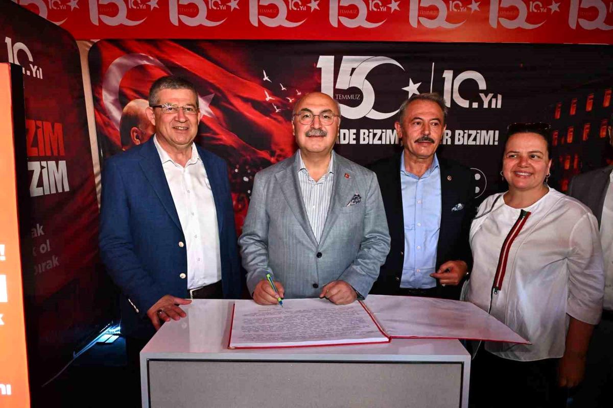 Denizli\'de 15 Temmuz Anma Çadırı Açıldı