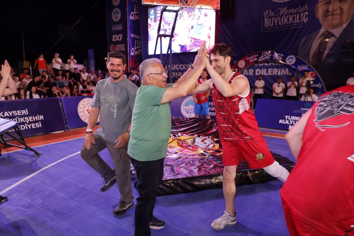 Kayseri'de FIBA 3x3 Şampiyonu Sırbistan