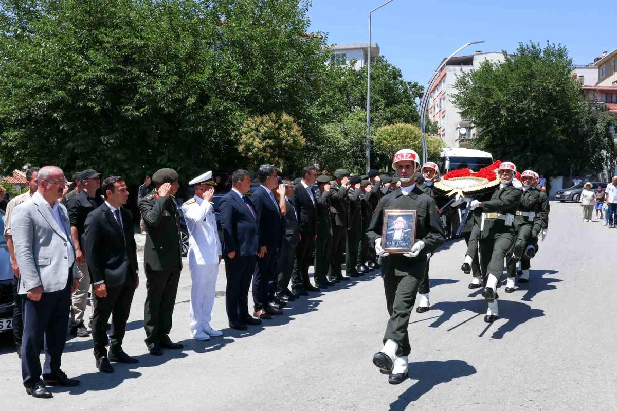 Kore Gazisi Raif Aydın Son Yolculuğuna Uğurlandı