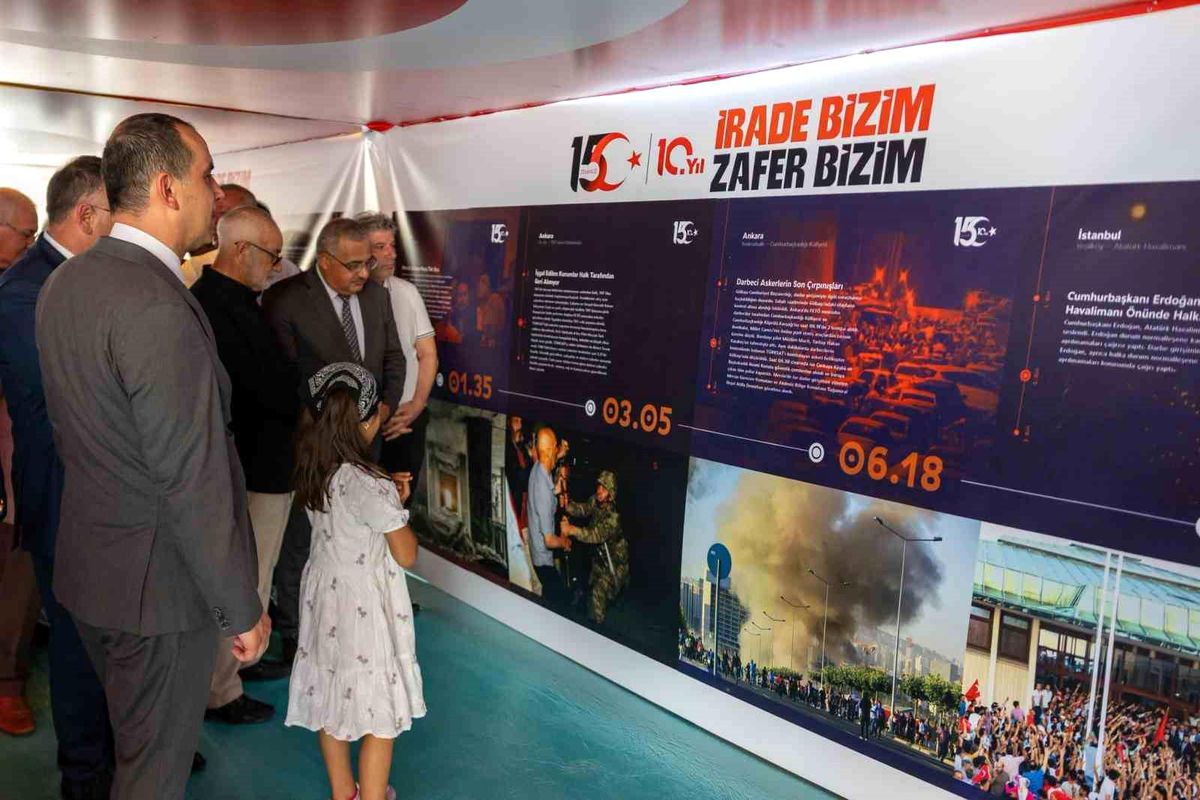 Iğdır\'da 15 Temmuz Anma Çadırı Açıldı