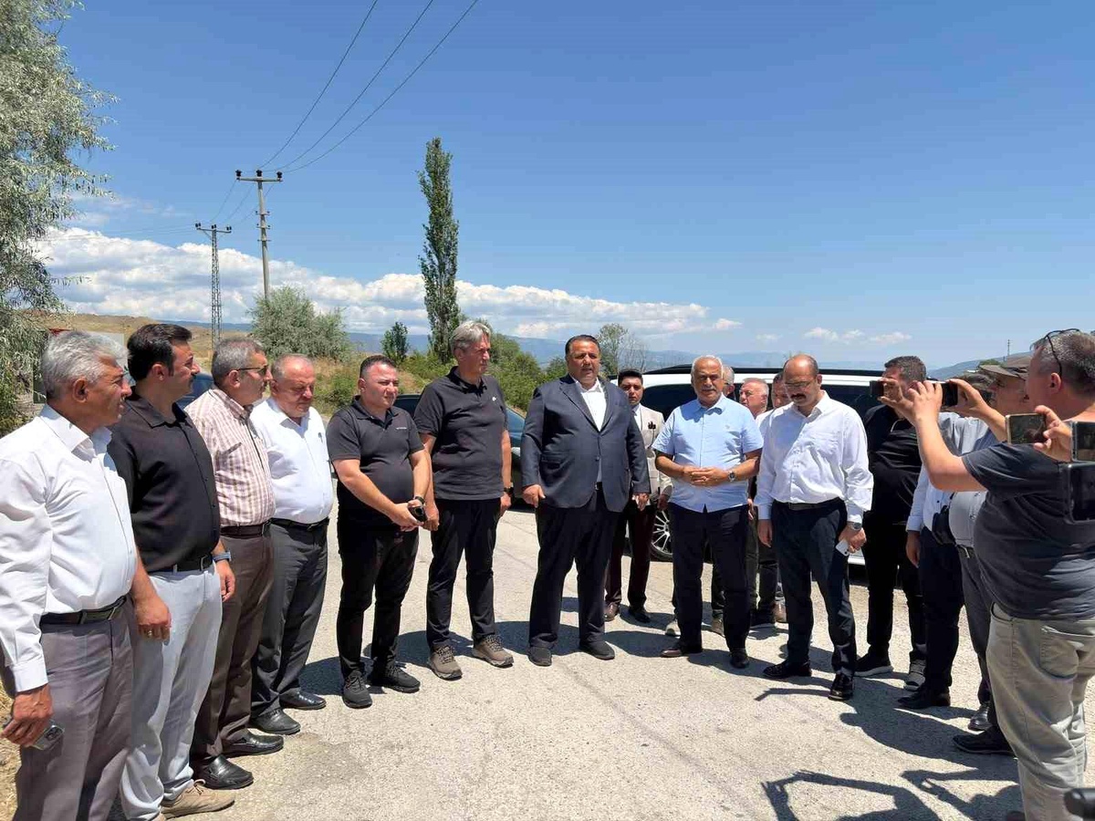 İskilip-Tosya yolu projesi için çalışmalar devam ediyor
