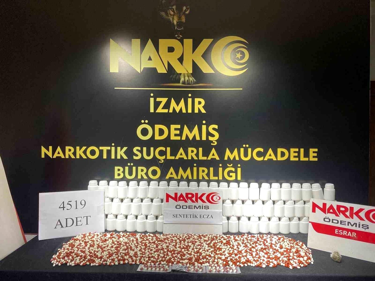 Ödemiş\'te Uyuşturucu Operasyonu: 30 Tutuklama