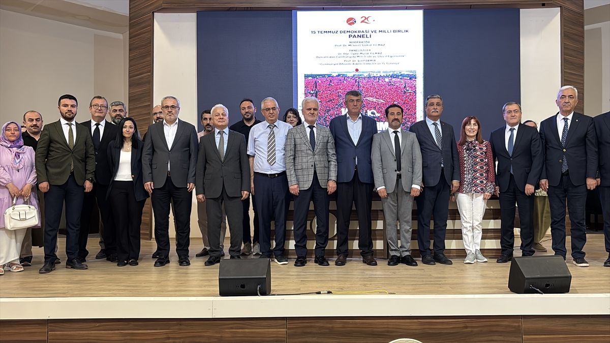 Kastamonu\'da 15 Temmuz Paneli