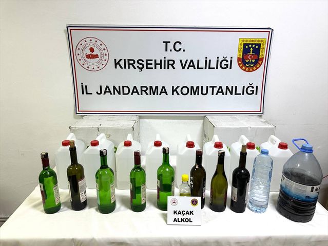 Kırşehir’de Sahte İçki Operasyonu