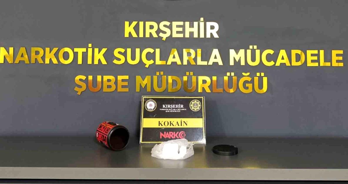Kırşehir\'de Uyuşturucu Operasyonu: 1 Tutuklama