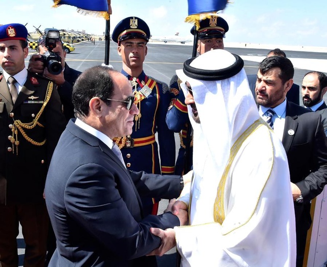 Sisi ve Al Nahyan’dan Bölgesel Görüşme
