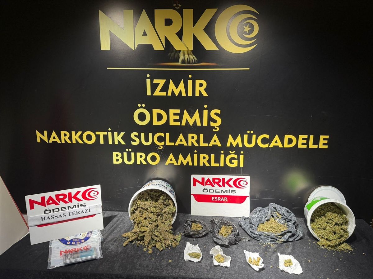 Ödemiş\'te Uyuşturucu Operasyonları: 30 Tutuklama