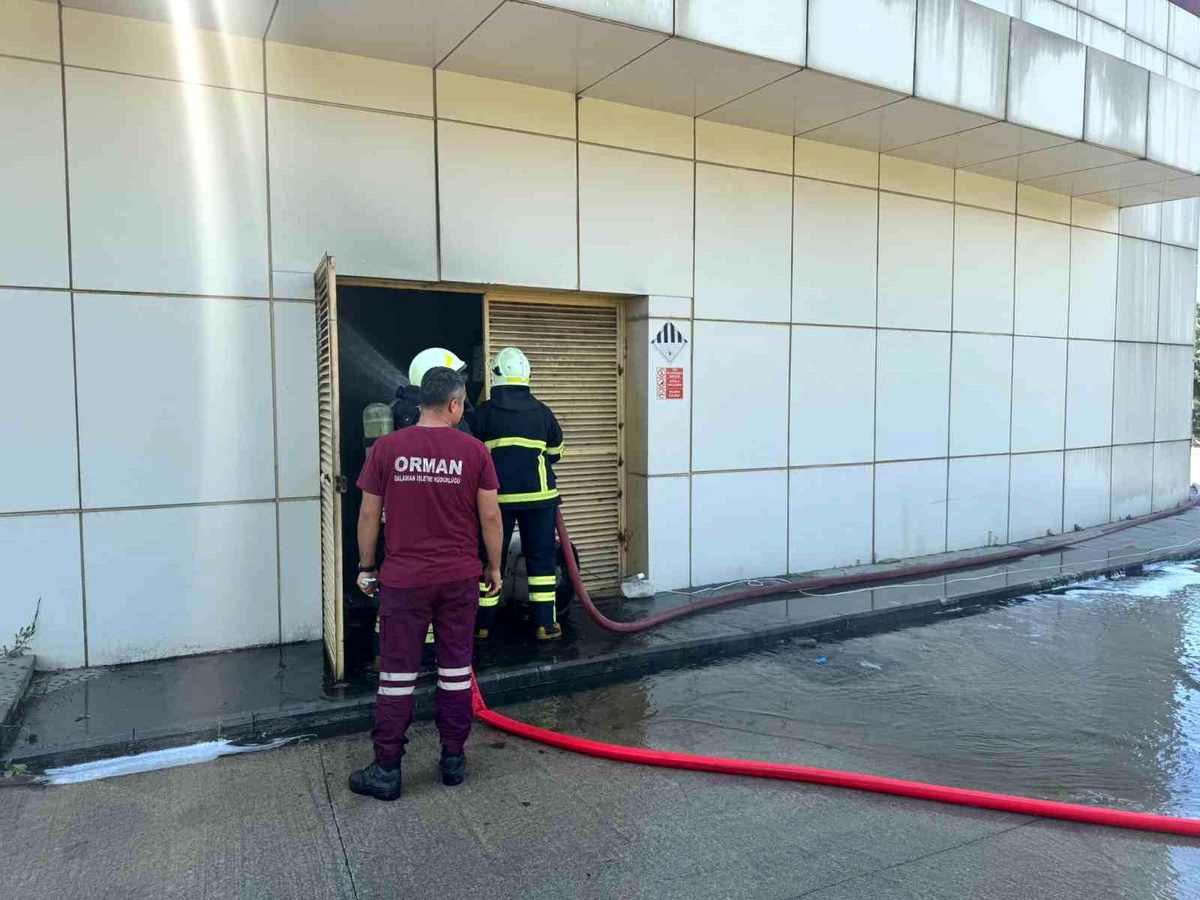 Ortaca\'daki hastanede çıkan yangın kontrol altına alındı