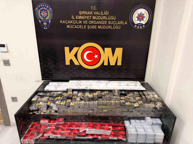 Şırnak’ta Kaçakçılık Operasyonu