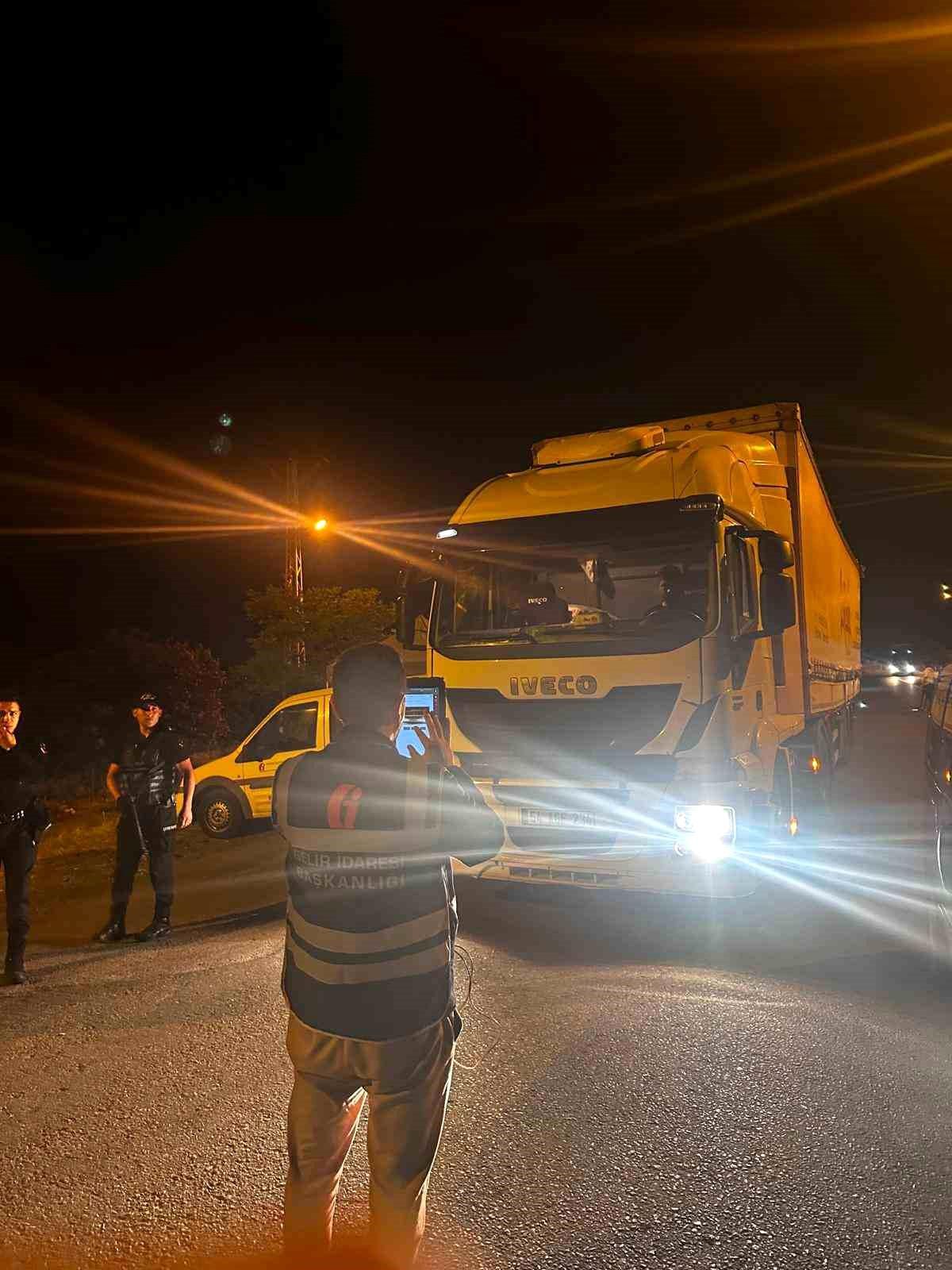 Zonguldak\'ta Ticari Araç Denetimi