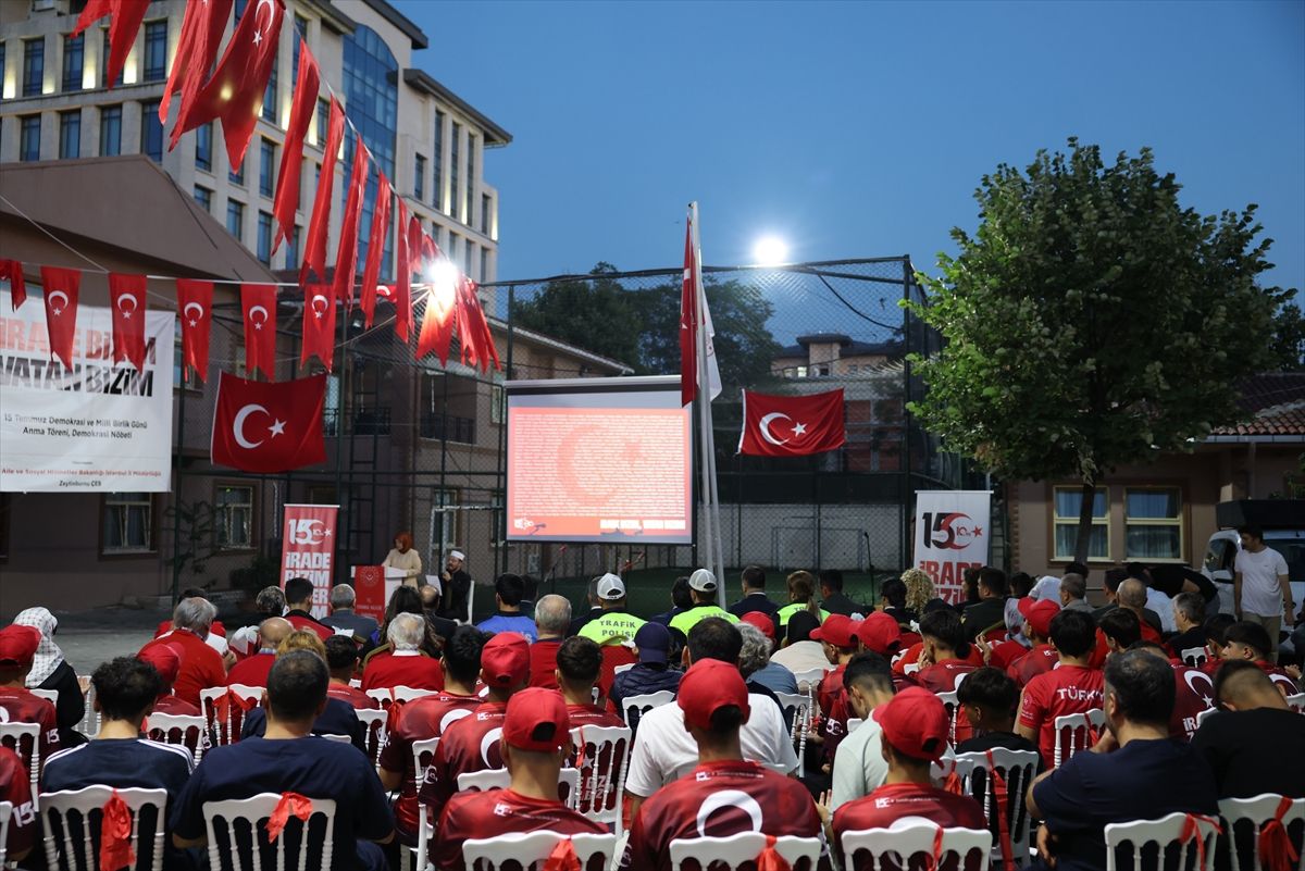 15 Temmuz\'un 10. yılında şehitler anıldı