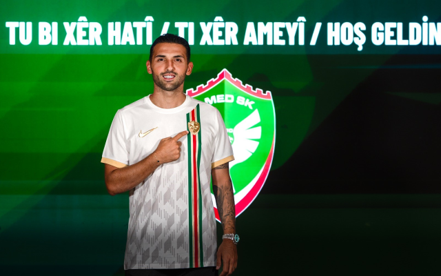 Amedspor'dan bir iddialı transfer daha
