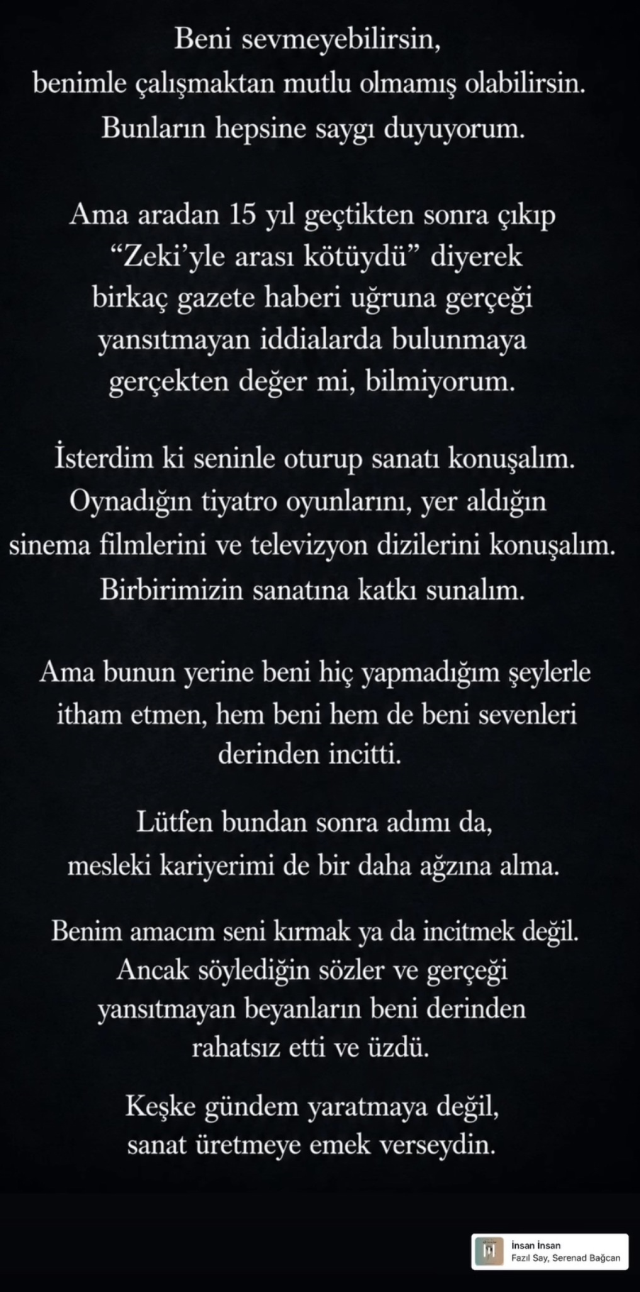 Araları bozuk muydu? Zeki Alasya’nın eşinden Melek Baykal'la ilgili iddiaya yanıt