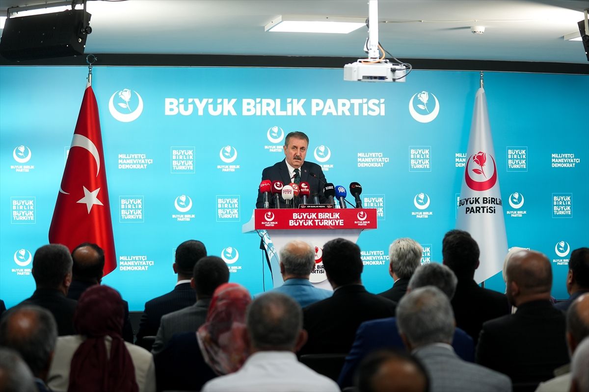 BBP lideri Destici: Muhsin Yazıcıoğlu dosyası adil yargılamayla sonuçlanacak