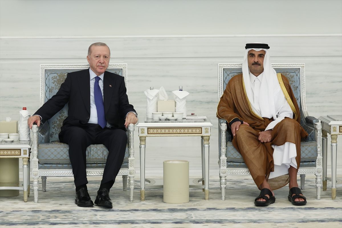 Cumhurbaşkanı Erdoğan Katar\'a taziye ziyaretinde bulundu