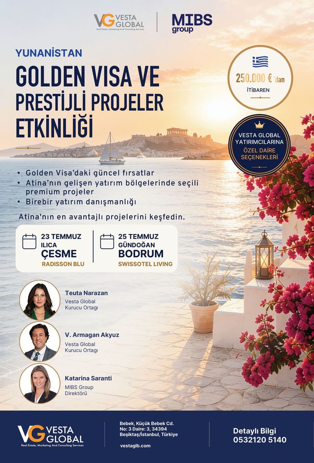 Vesta Global, Yatırımcıları Çeşme ve Bodrum’da Buluşturacak