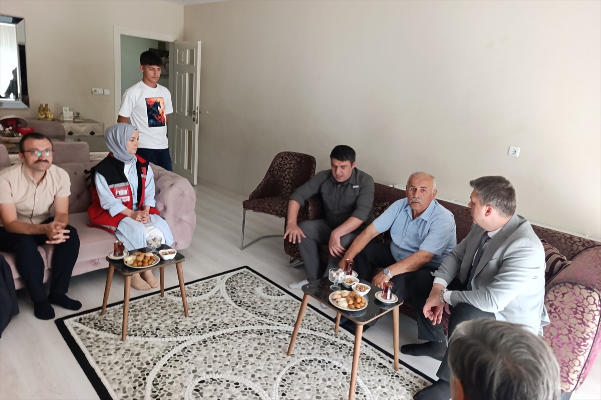 Kaymakam Serin’den gazilere ve şehit ailelerine ziyaret