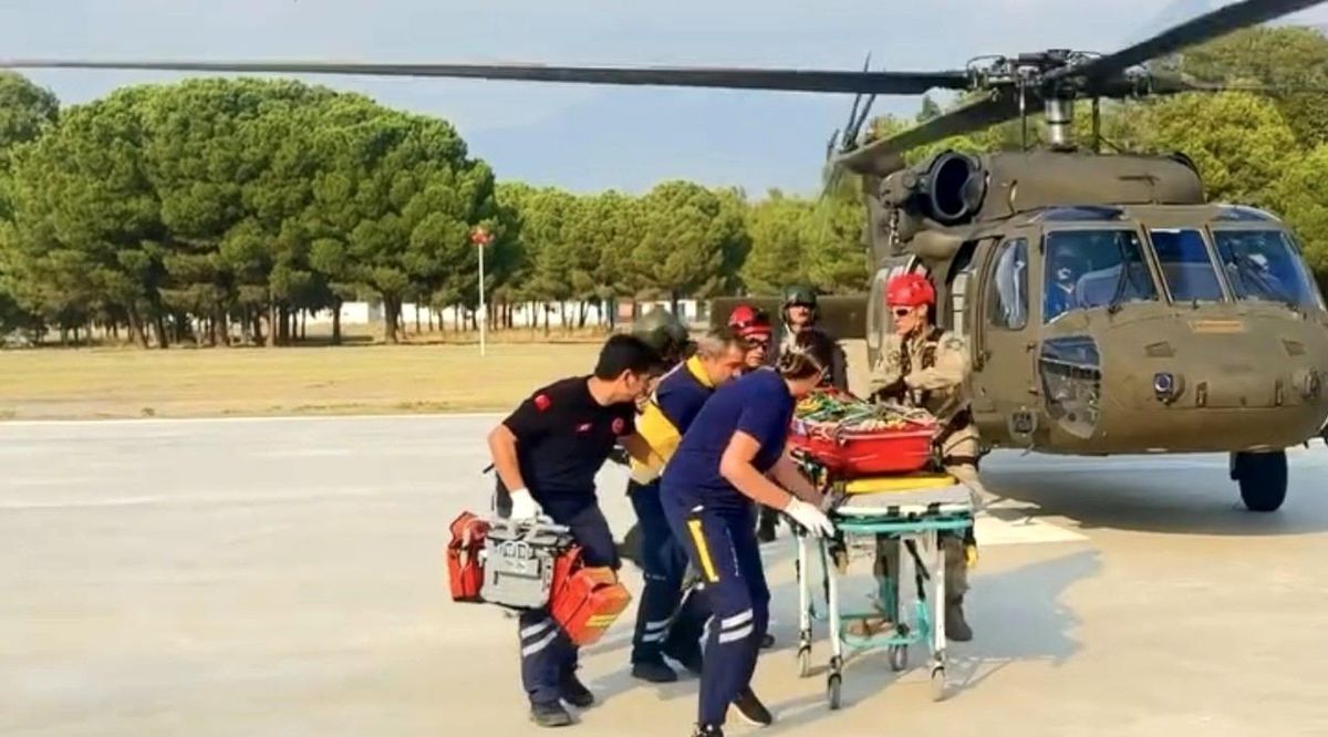 Osmaniye\'de Kayalıklardan Düşen Yürüyüşçü Kurtarıldı