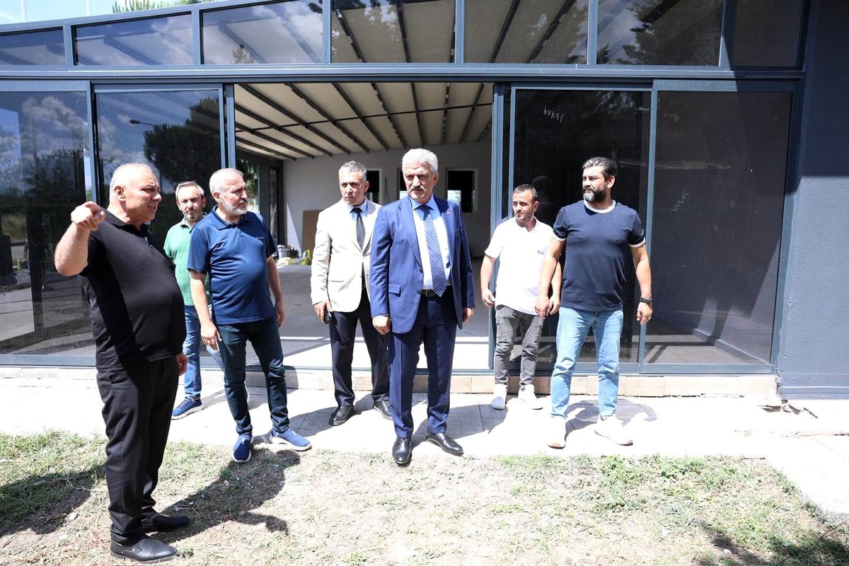 Konuralp Spor Okulu İnşaatında Son Durum