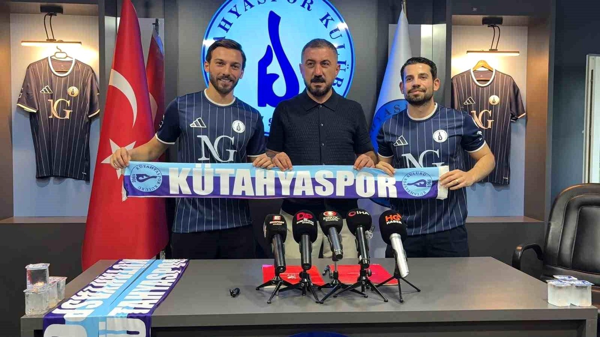 Kütahyaspor, İki Yeni Transferle Kadrosunu Güçlendirdi
