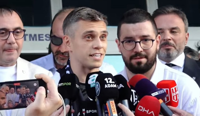 Leandro Trossard Beşiktaş için İstanbul'da