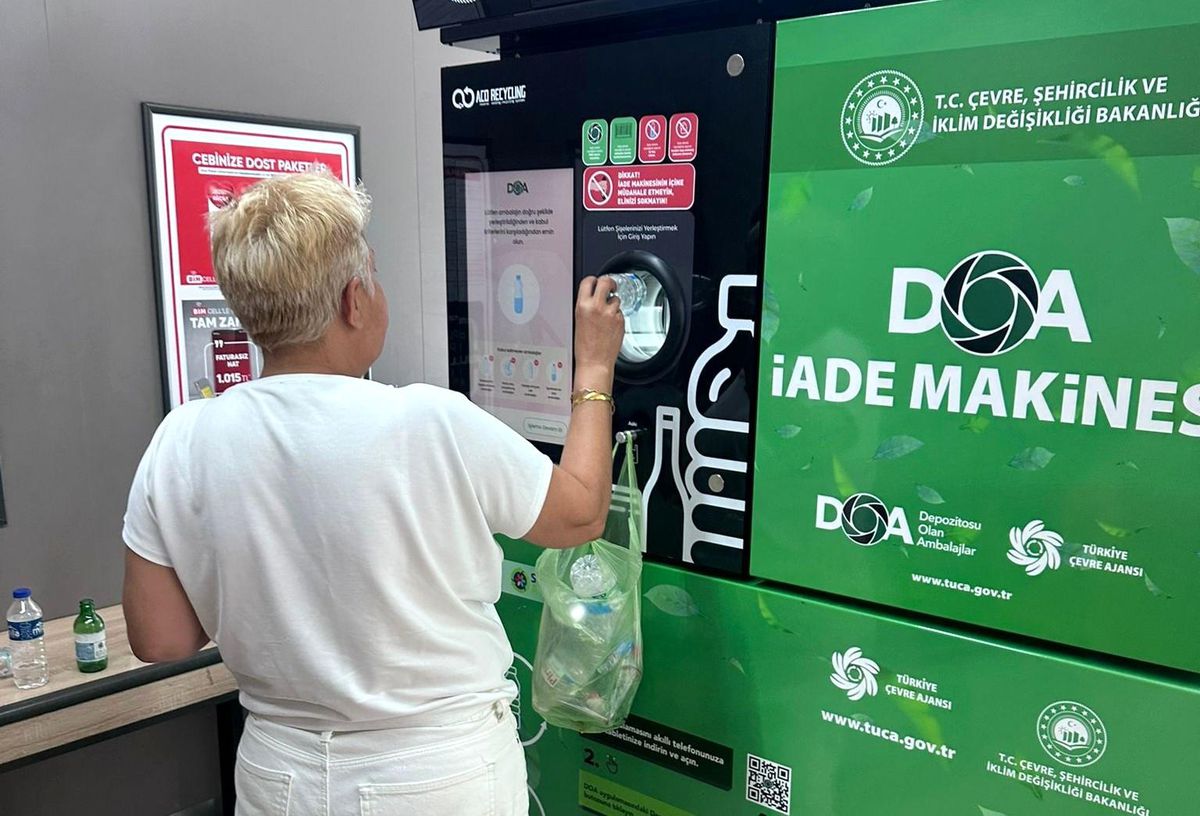 Manisa\'da Depozito İade Makinesi Dönemi