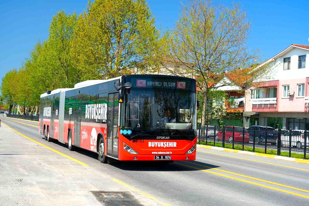 Sakarya\'da 15 Temmuz\'da toplu taşıma ücretsiz