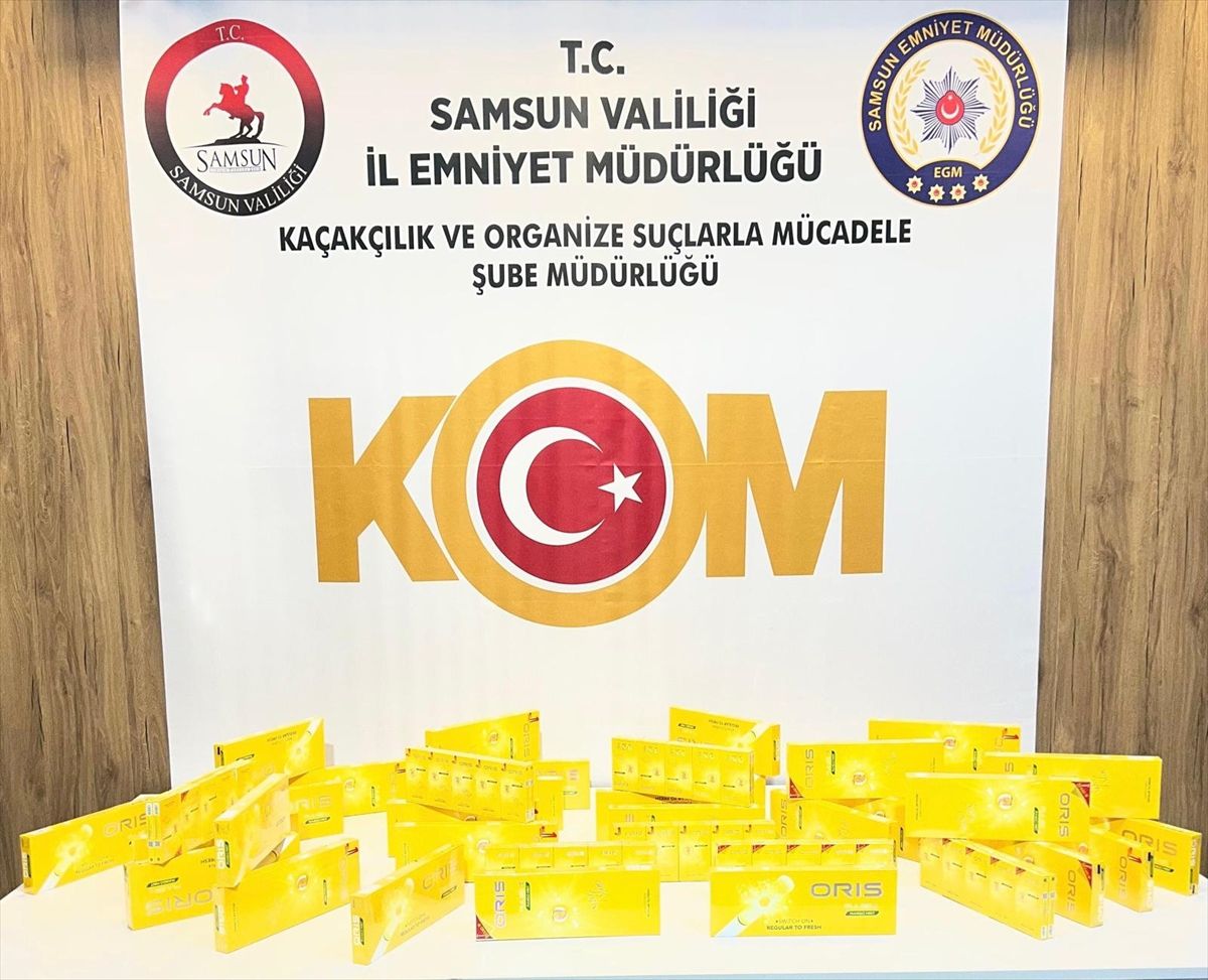 İlkadım\'da Kaçakçılık Operasyonu