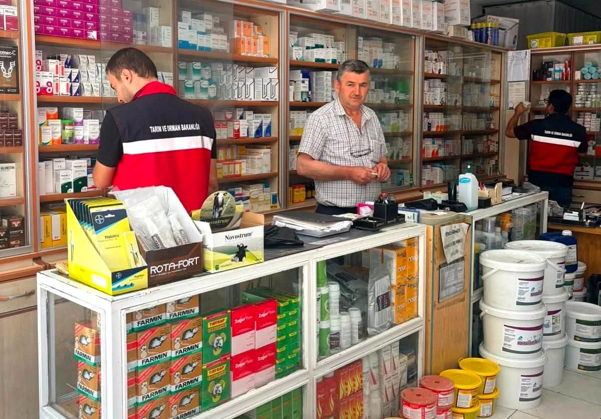 Simav\'da Veteriner Kliniklerine Denetim