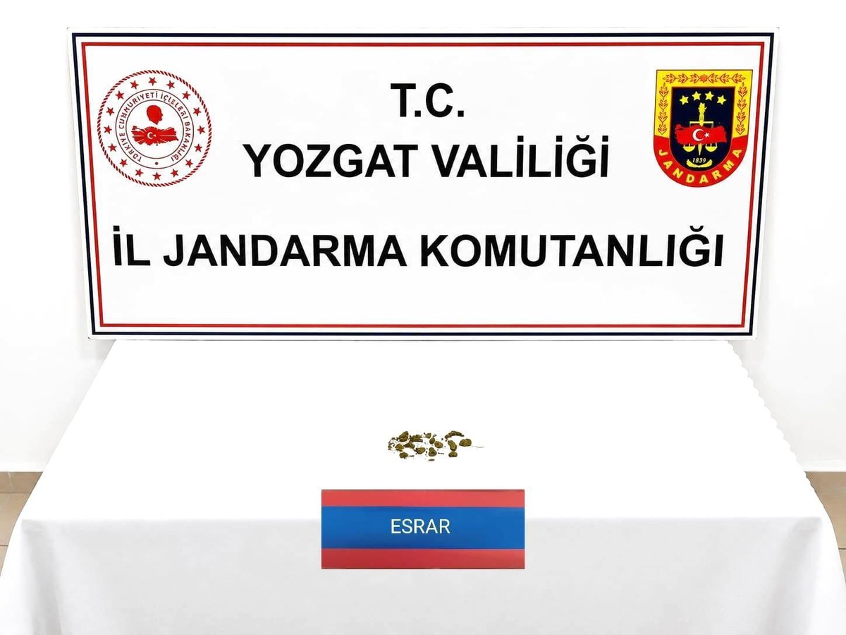 Yozgat\'ta Uyuşturucu Operasyonu: 1 Gözaltı