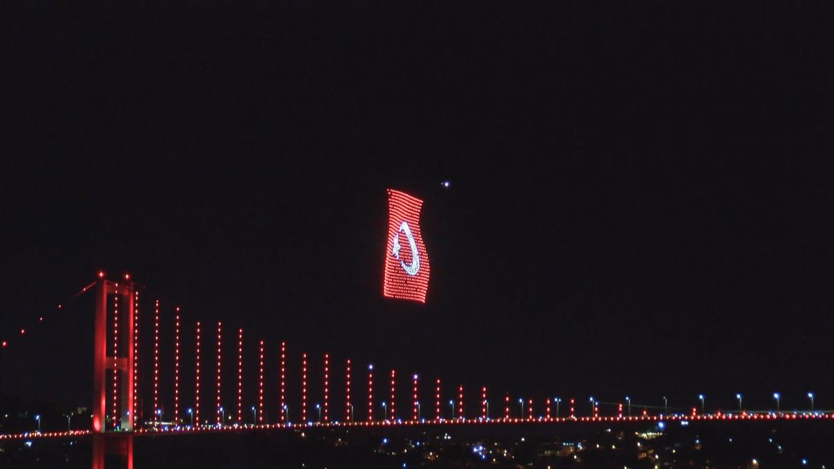 15 Temmuz\'un 10. Yılında Drone Şovu