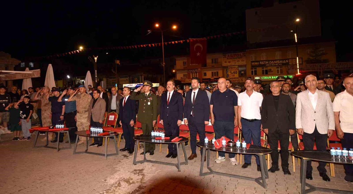 Ahlat\'ta 15 Temmuz etkinlikleri düzenlendi