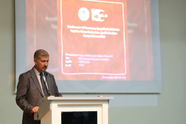AİÇÜ'de 15 Temmuz'un 10. yılına özel konferans düzenlendi