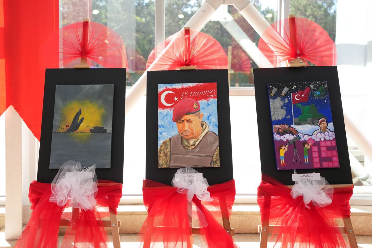 15 Temmuz Sergisi Açıldı